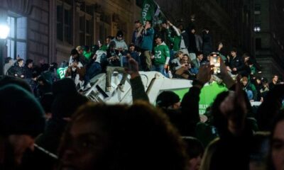 Eagles Super Bowl Victory Celebration Philadelphia Fans