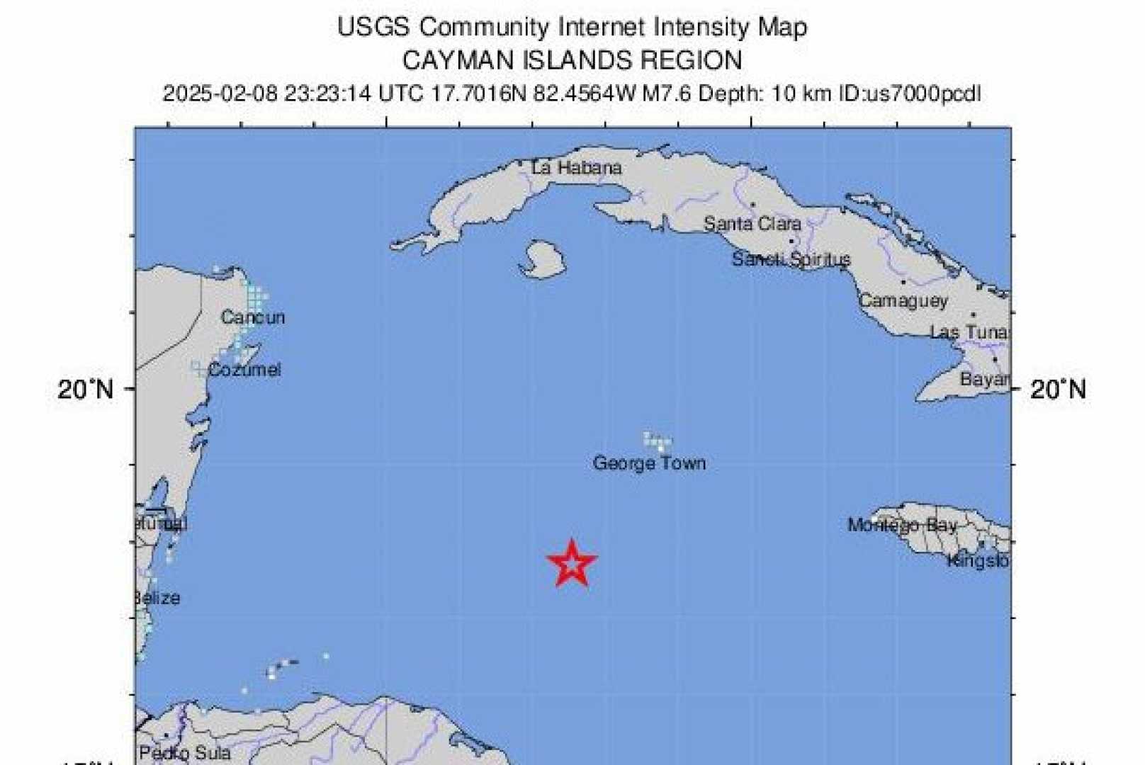 Earthquake Caribbean Tsunami Warning