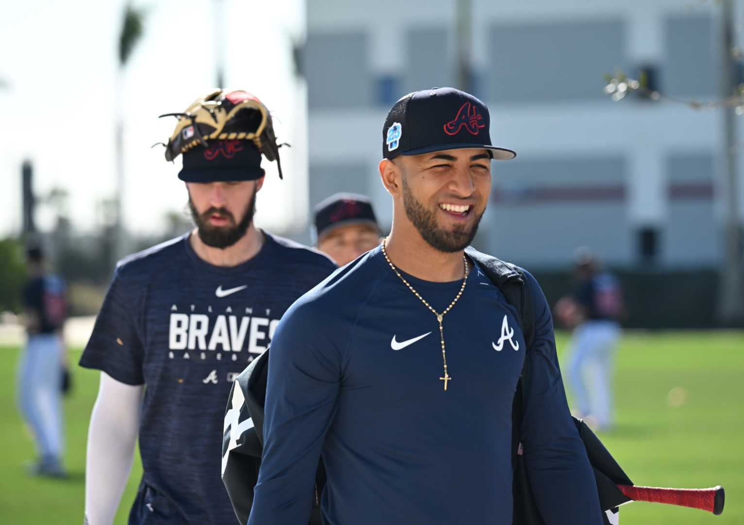 Eddie Rosario Dodgers Jersey Spring Training