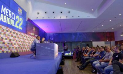 Eduardo Espinel Olimpia Coach Talking About Lionel Messi In Press Conference