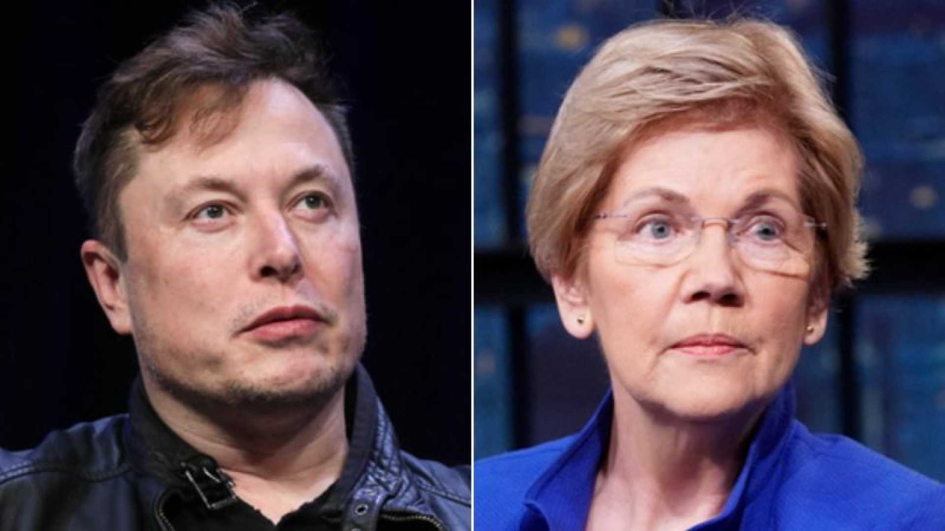 Elizabeth Warren Elon Musk Government Criticism