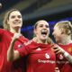 Ella Toone Manchester United Celebrating Goal Wsl