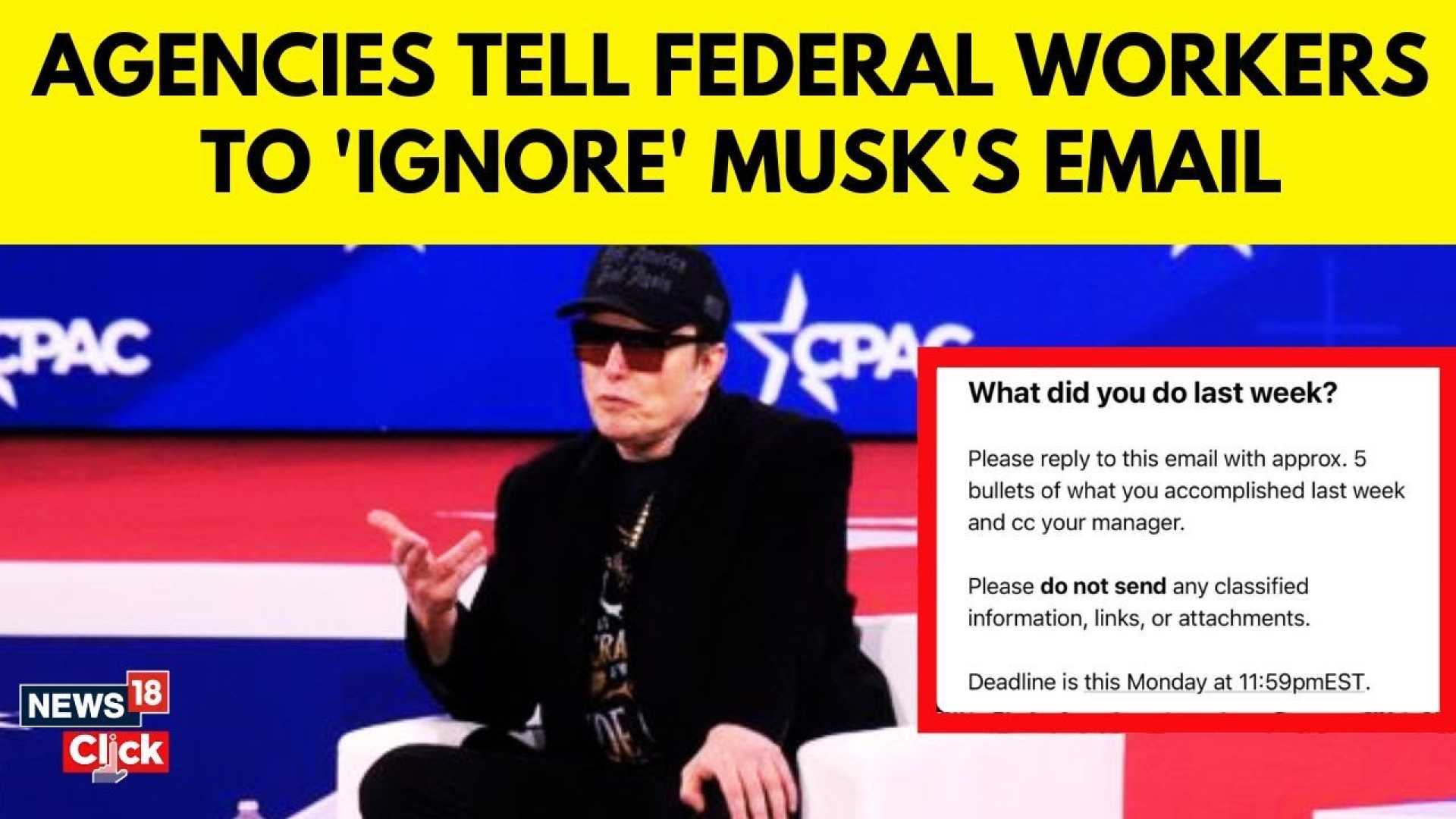 Elon Musk Federal Employees Email Chaos