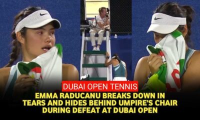 Emma Raducanu Tears Dubai Tennis Championships