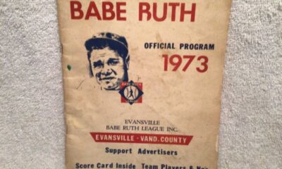 Evansville Boy Babe Ruth Baseball Card Hobby