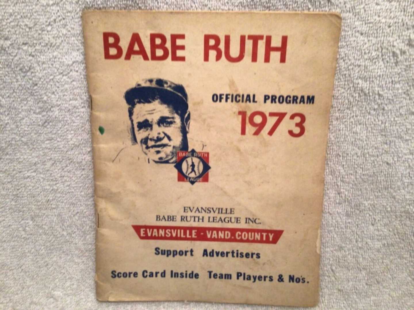 Evansville Boy Babe Ruth Baseball Card Hobby