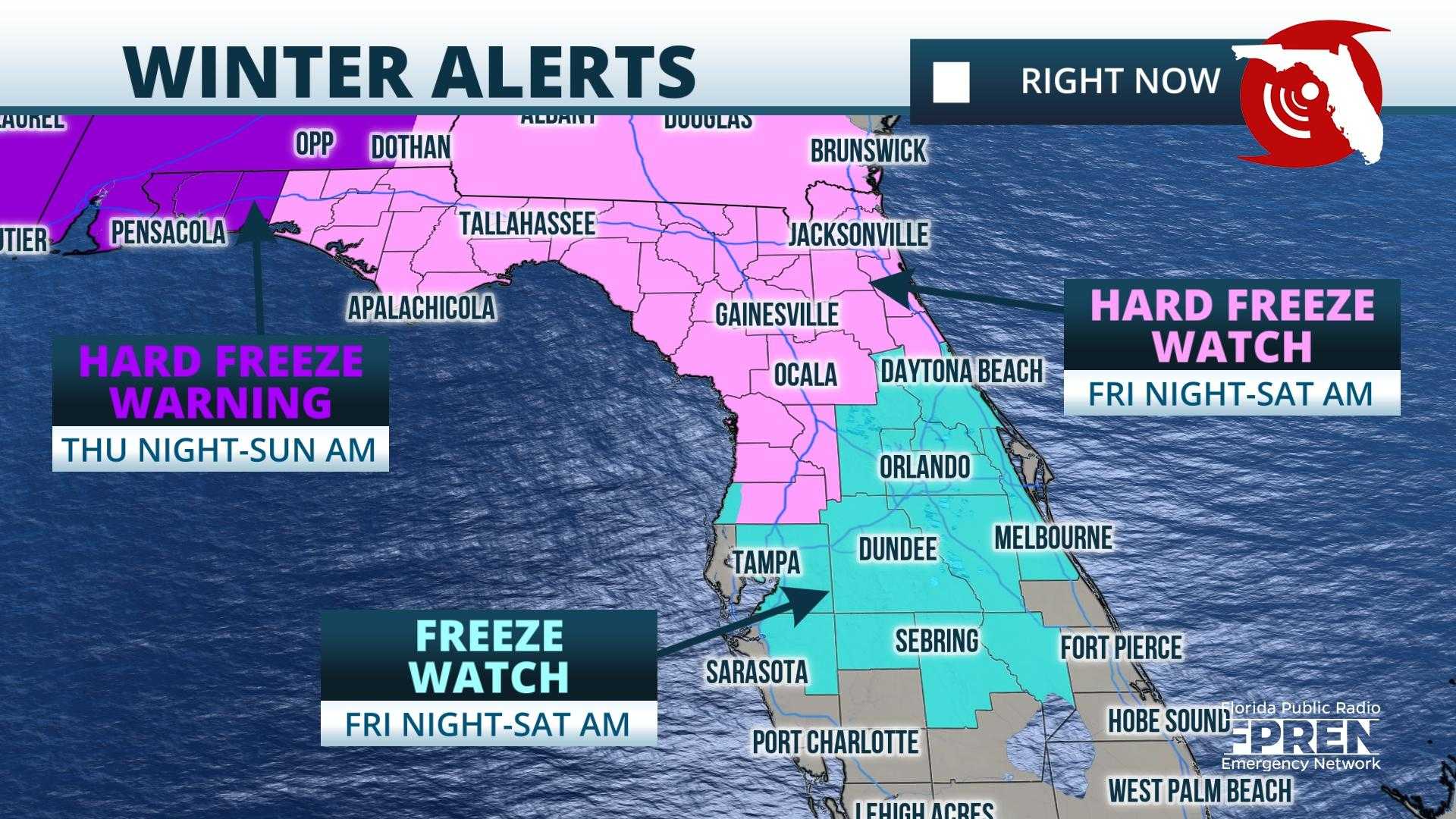 Extreme Cold Warning Arctic Front