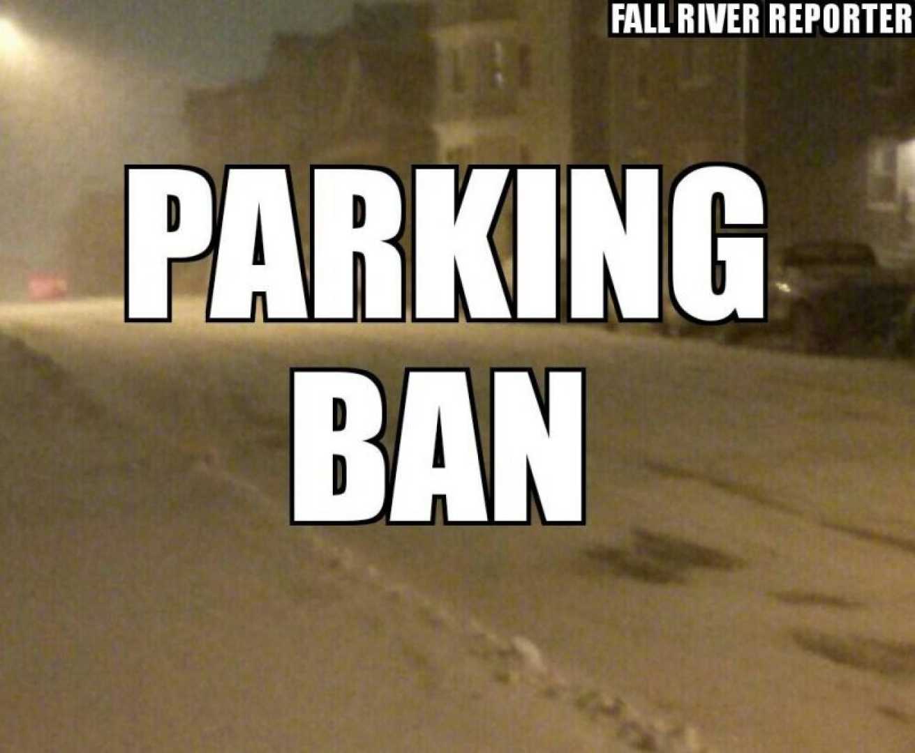 Fall River Snowy Street Parking Ban