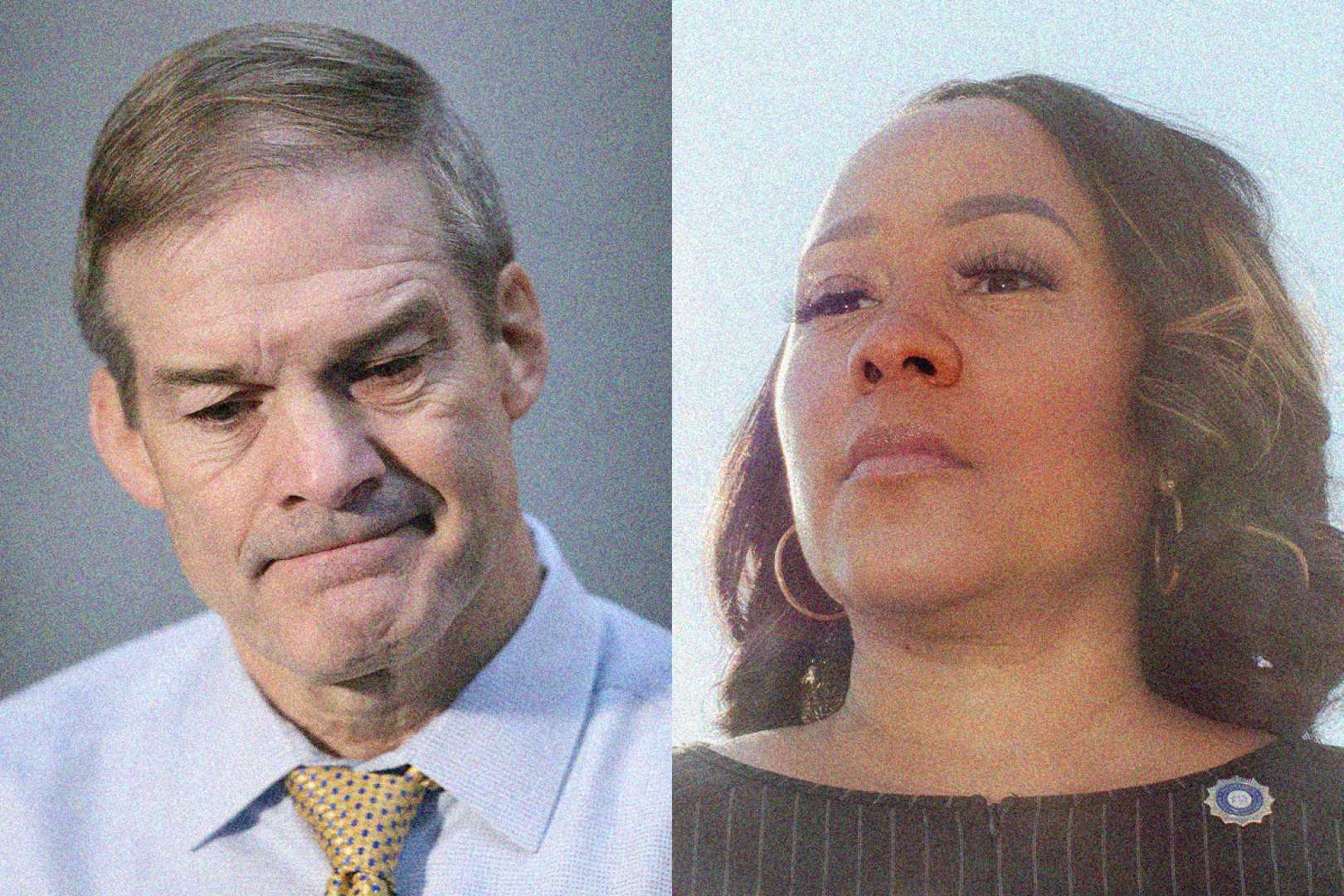 Fani T. Willis Jim Jordan Legislative Conflict