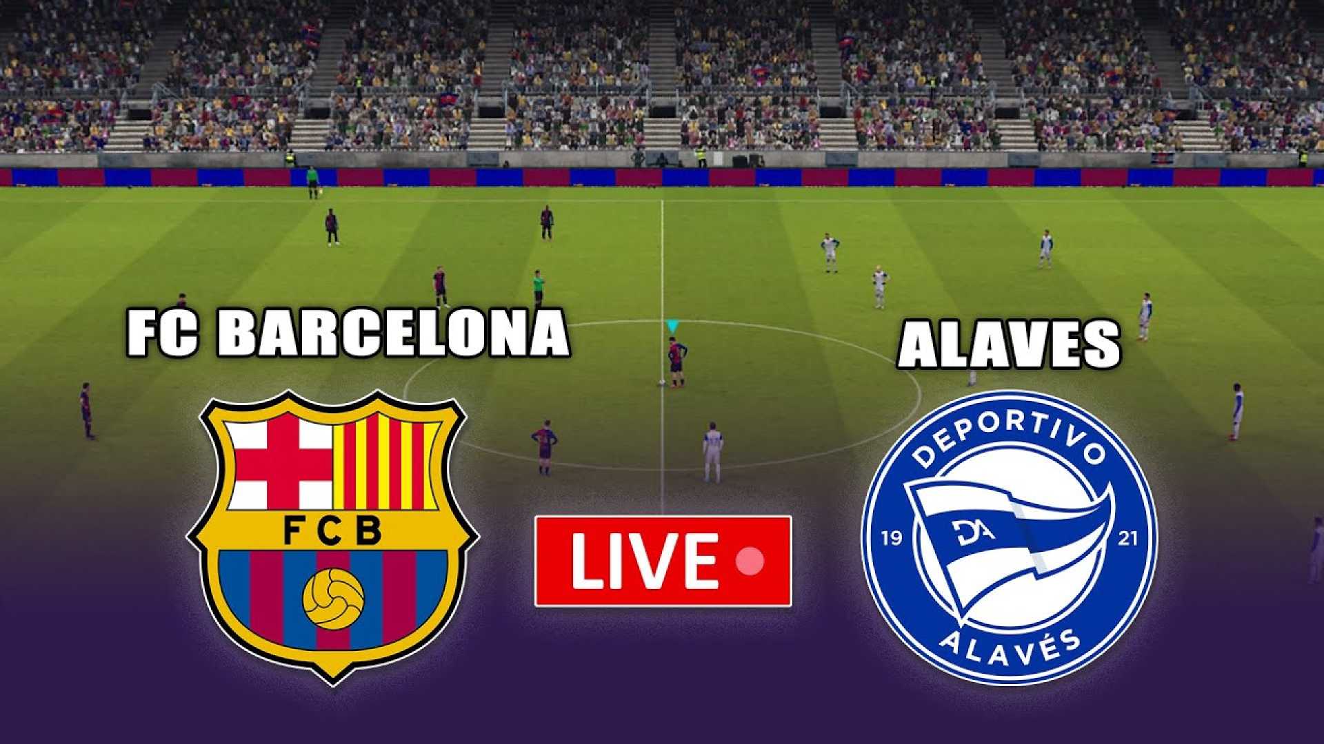 Fc Barcelona Vs Alavés Laliga Match 2025