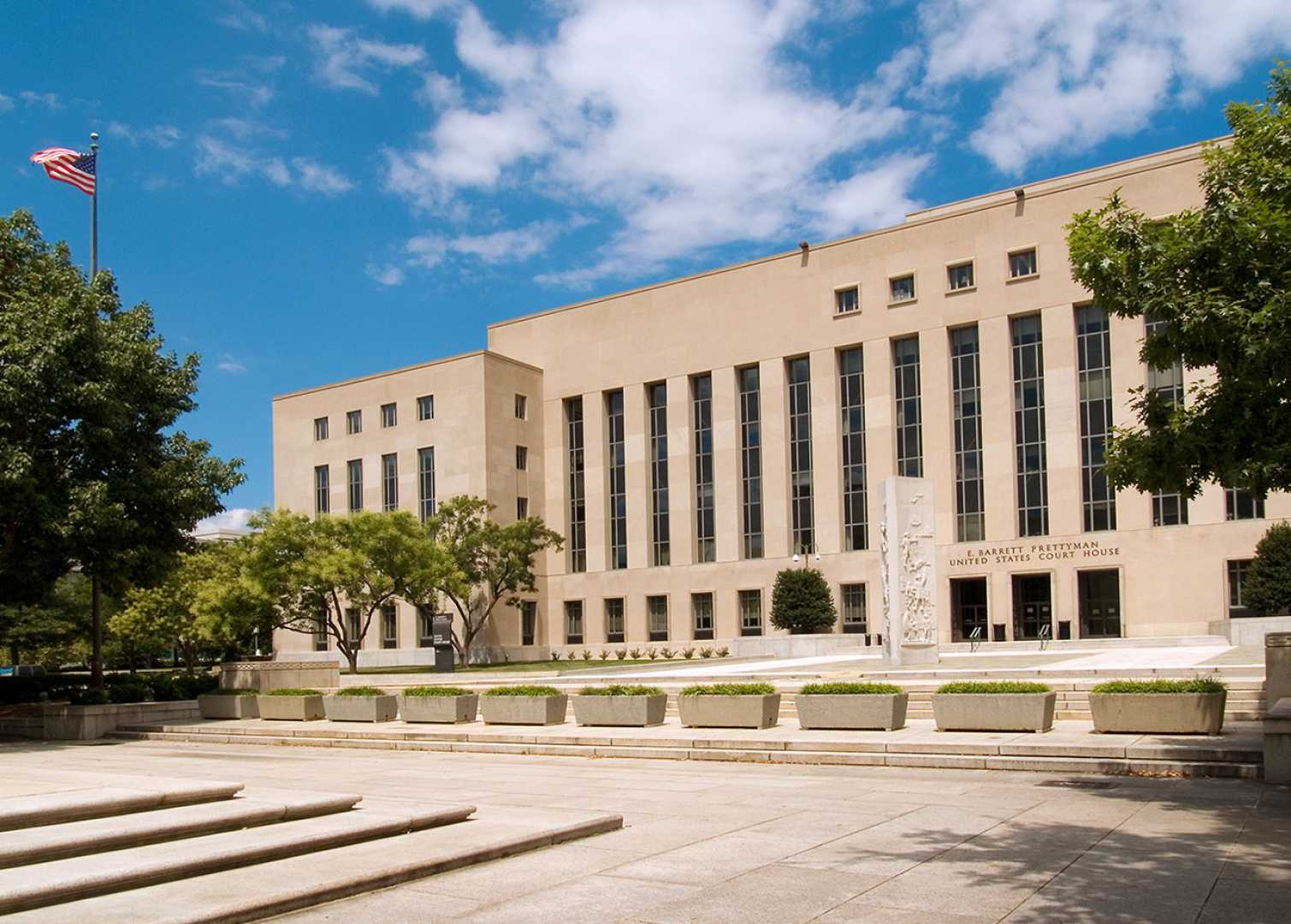 Federal Courthouse Washington Dc E. Barrett Prettyman