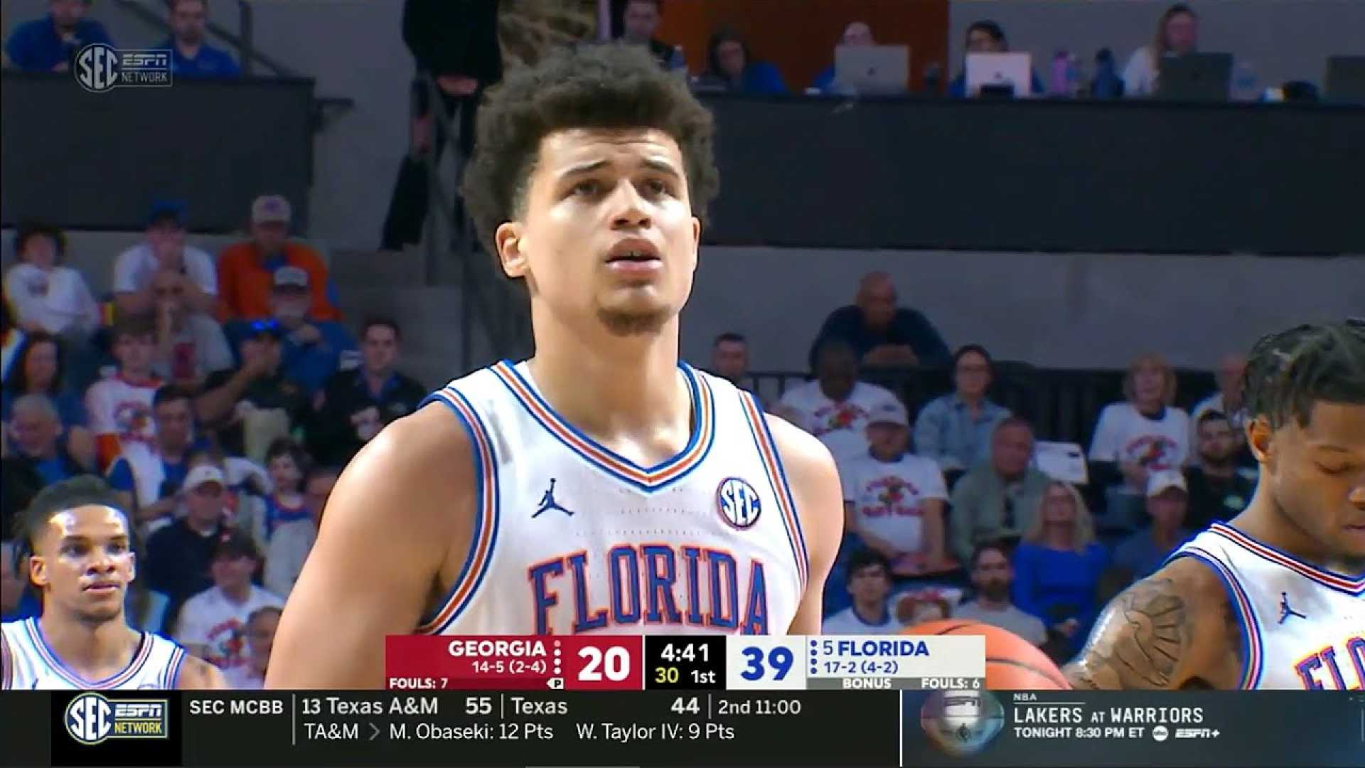 Florida Gators Vs Georgia Bulldogs College Basketball