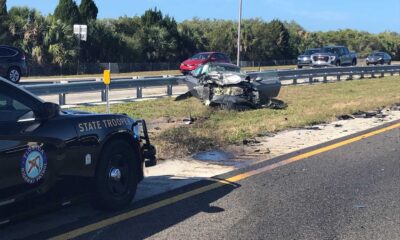 Florida Highway Patrol Accident Scene