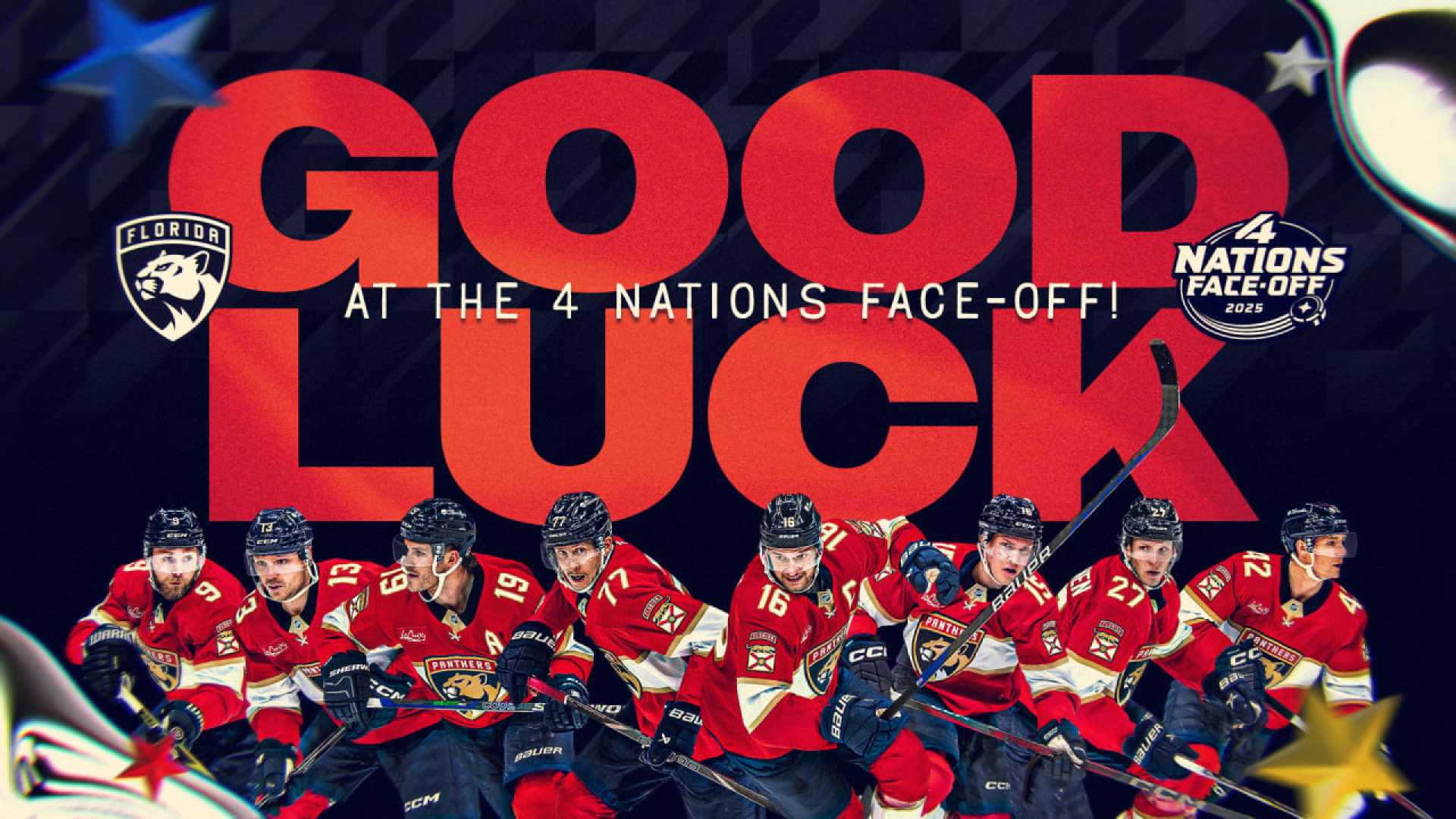 Florida Panthers Players Competing 2025 4 Nations Face Off