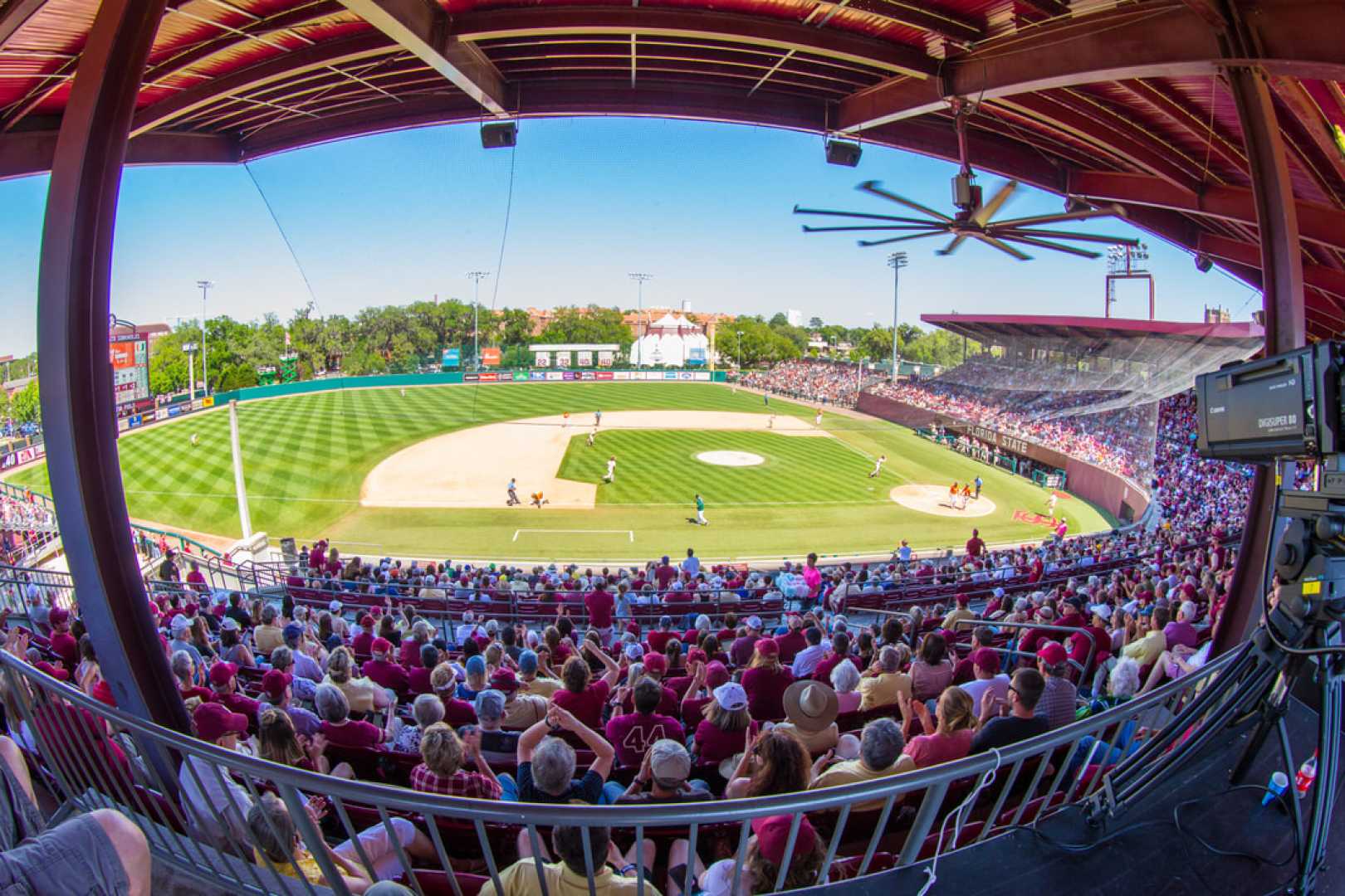 Florida State Baseball Team At Dick Howser Stadium