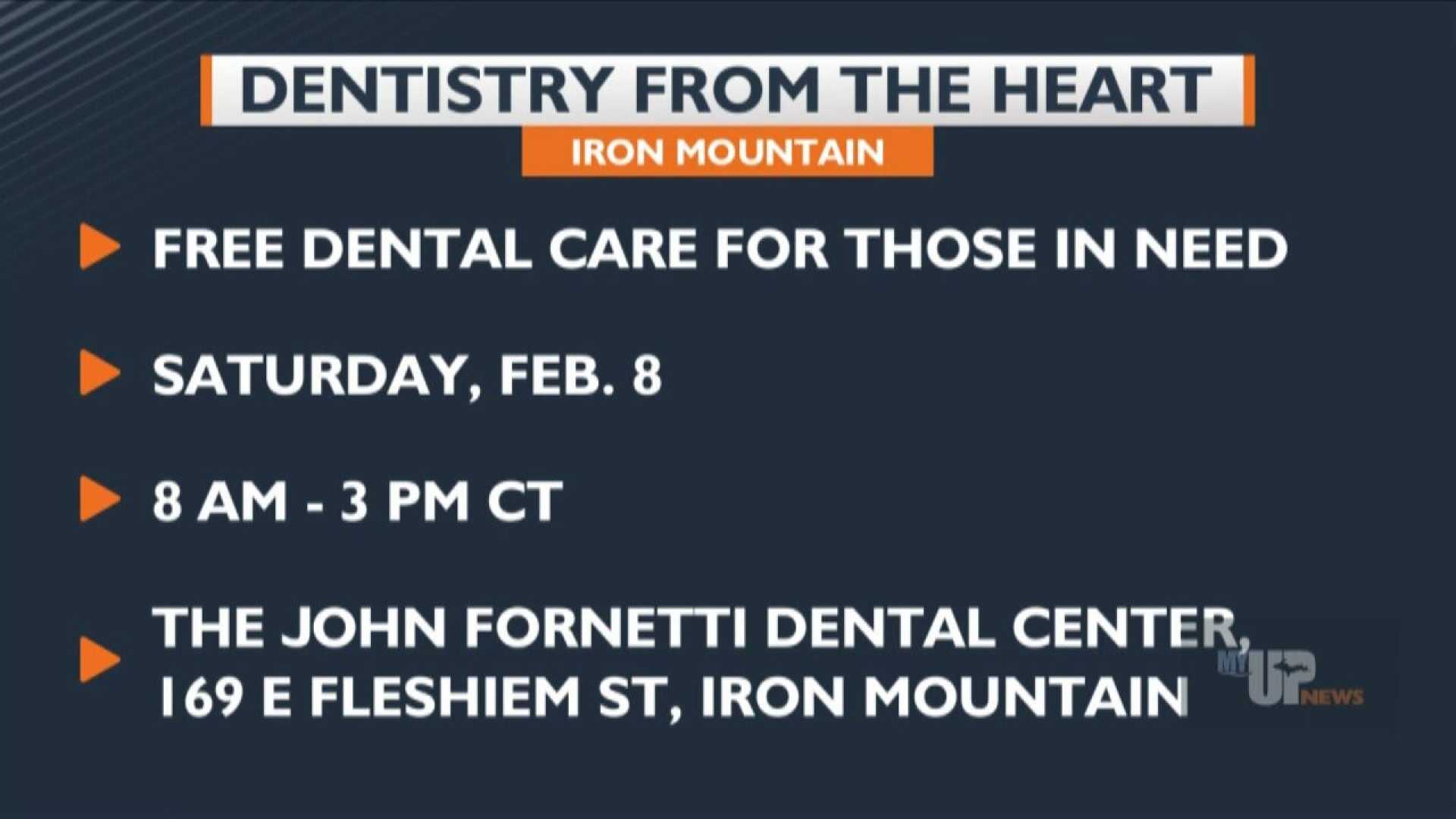 Free Dental Care Community Event Iron Mountain