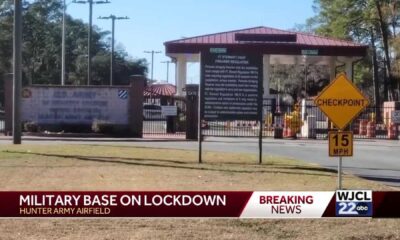 Ft. Riley Military Base Lockdown Emergency Scene