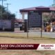 Ft. Riley Military Base Lockdown Emergency Scene