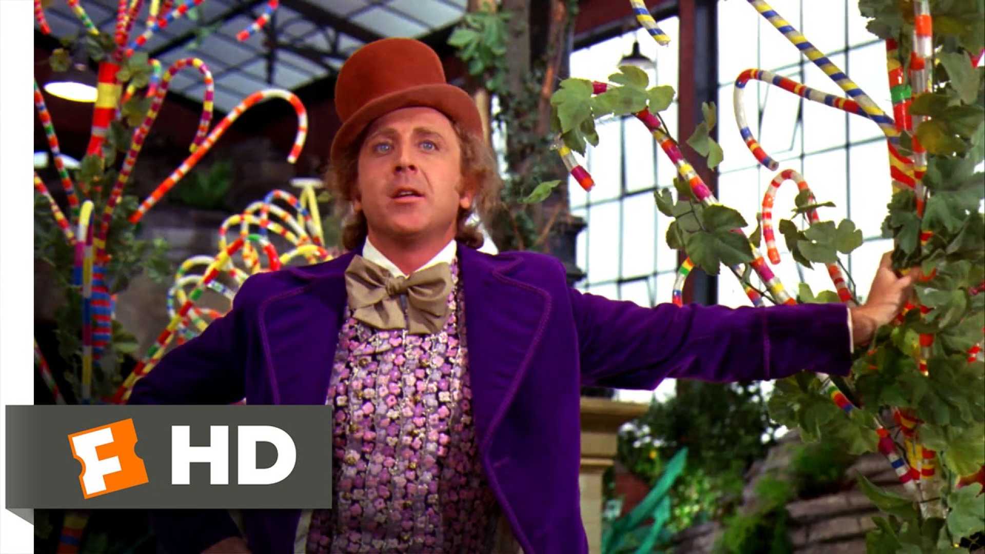 Gene Wilder Willy Wonka Movie Scenes