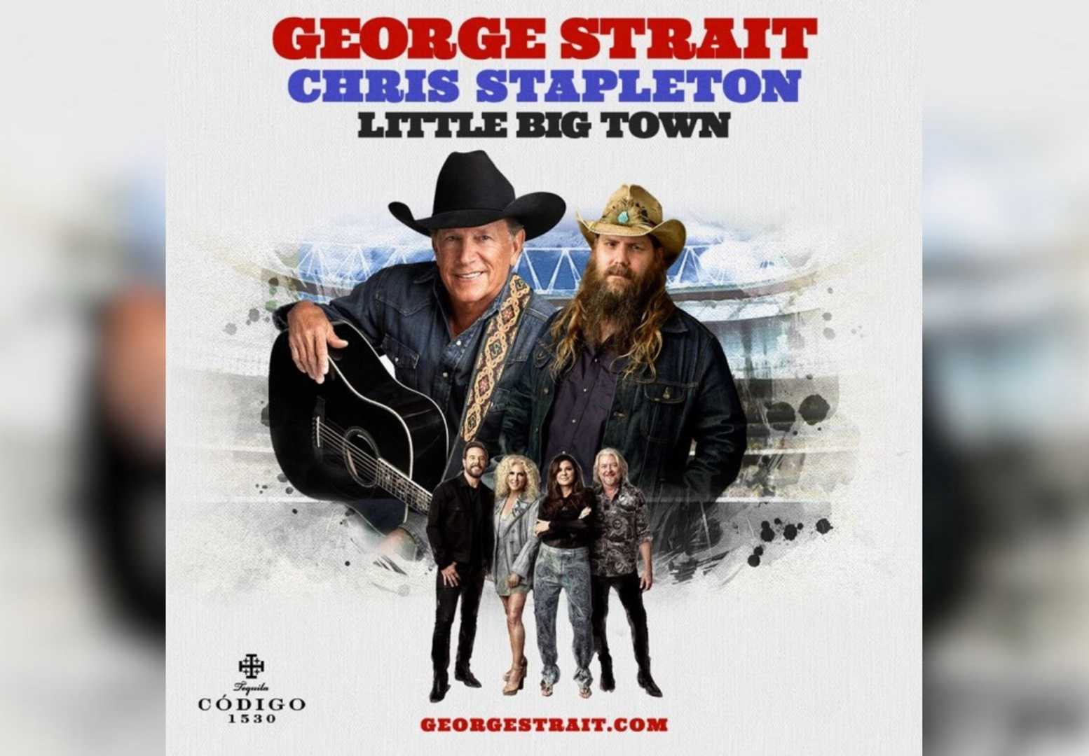 George Strait And Chris Stapleton Concert Announcement