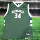 Giannis Antetokounmpo Milwaukee Bucks Jersey