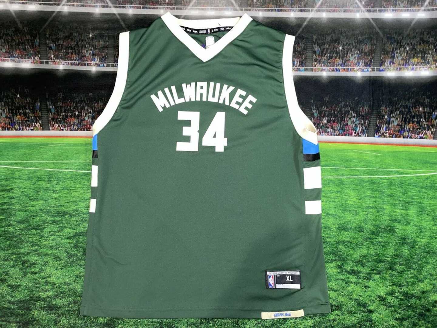 Giannis Antetokounmpo Milwaukee Bucks Jersey