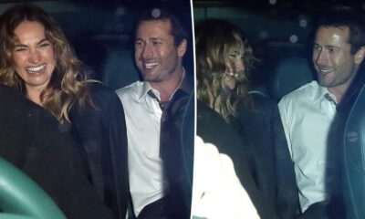 Glen Powell Lily James Bafta Pre Party 2025