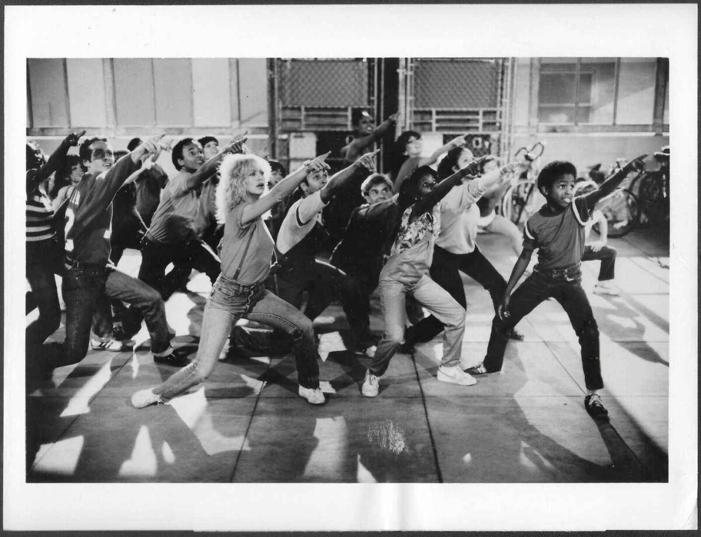 Goldie Hawn Throwback Dance Studio Photo