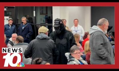 Gorilla Suit Protest Penfield School Board Meeting