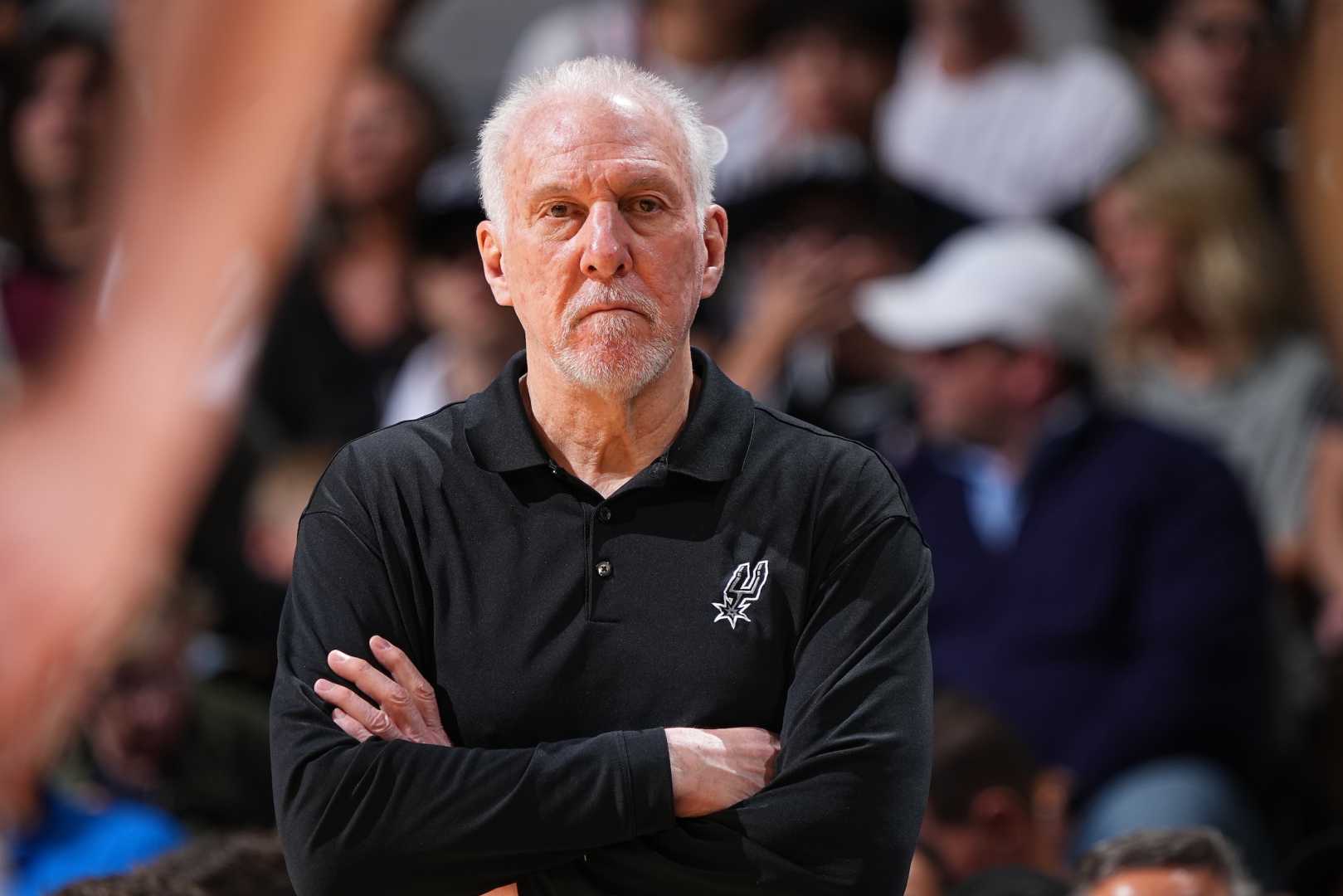 Gregg Popovich Coaching San Antonio Spurs