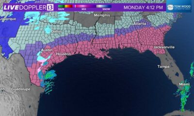 Gulf Coast Snowstorm 2025 Florida Texas