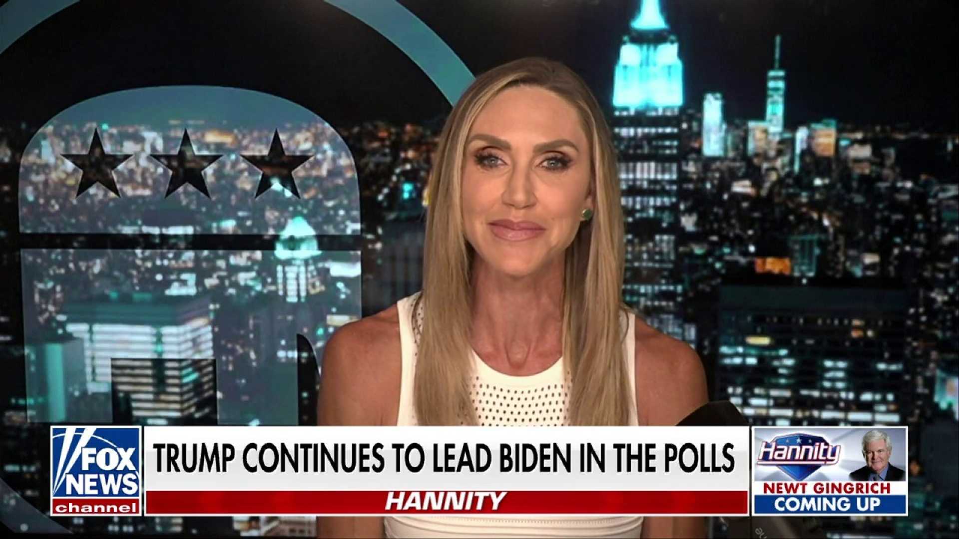 Hannity Lara Trump Live Television