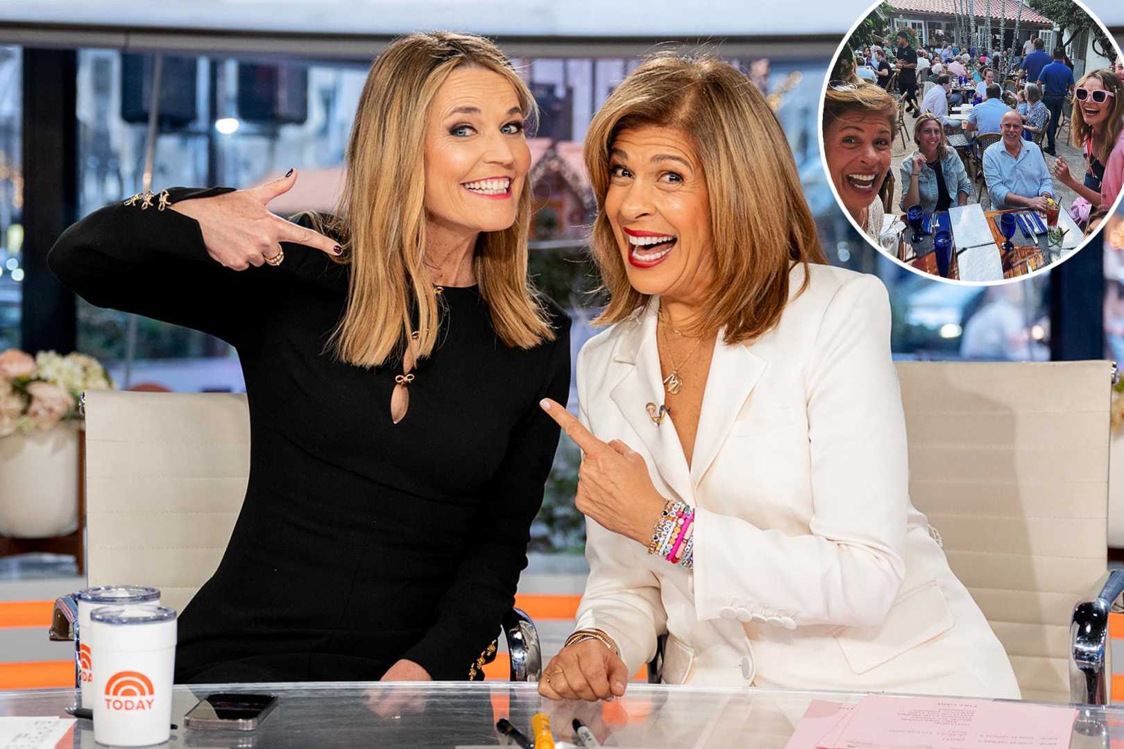 Hoda Kotb Savannah Guthrie Palm Beach Reunion