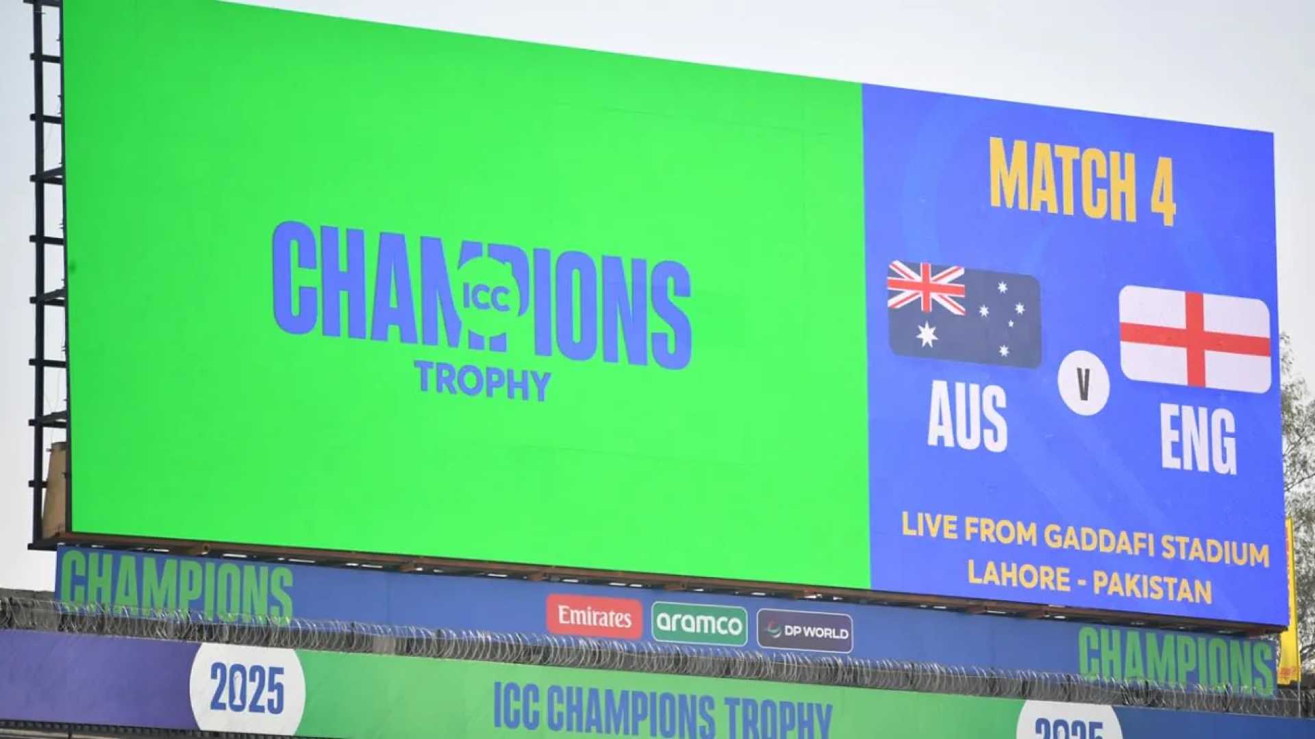 Icc Champions Trophy Anthem Controversy