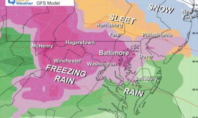 Ice Storm Mid Atlantic Region February 2025