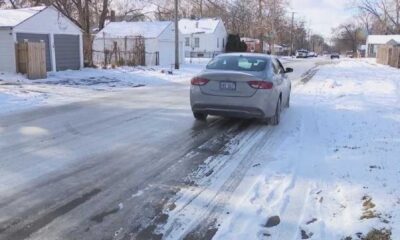 Icy Roads Metro Detroit Winter Weather