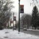 Icy Sidewalks In Troy New York Winter