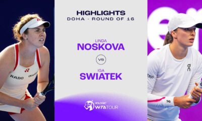 Iga Swiatek Tennis Match Doha 2025