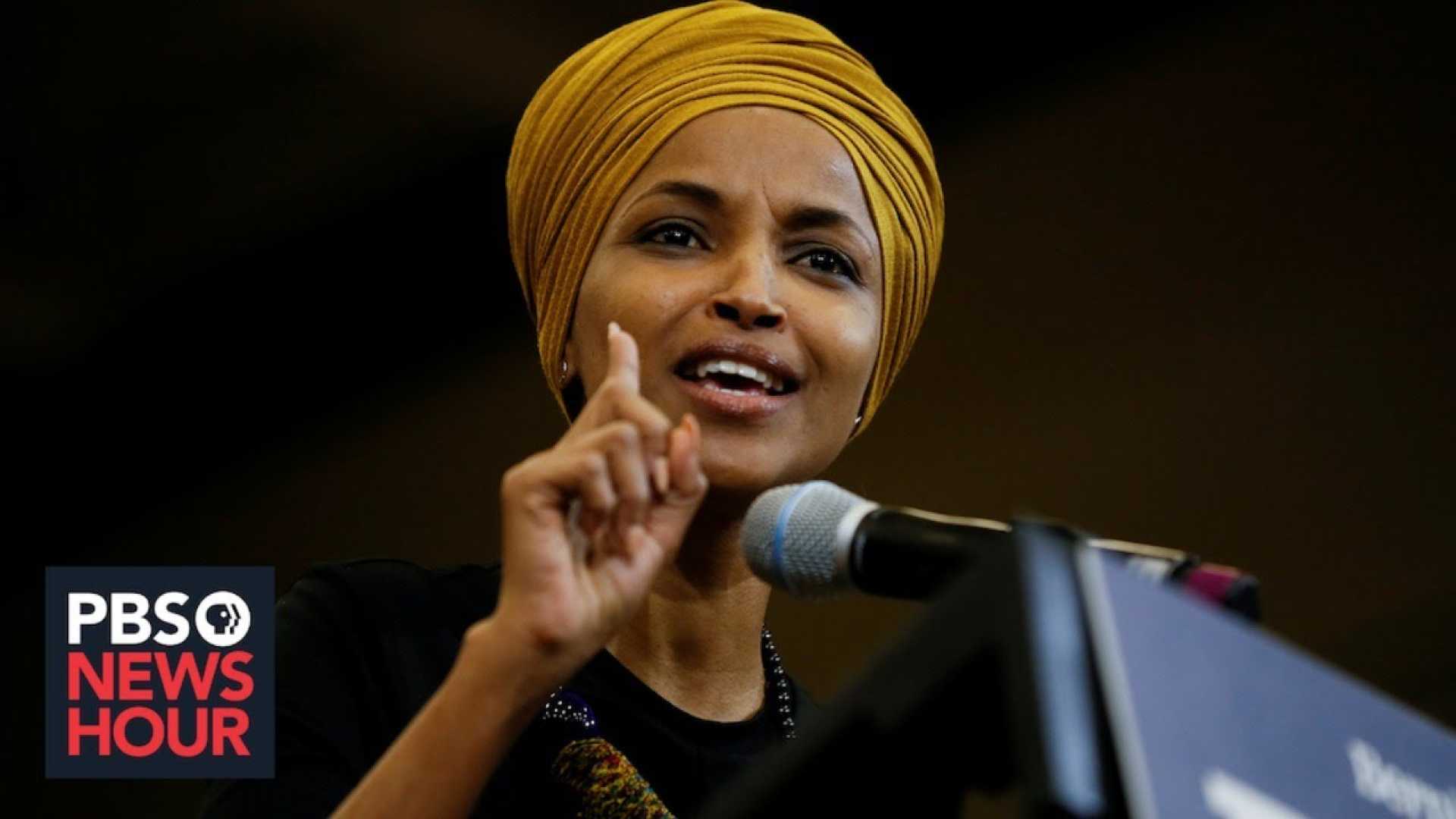 Ilhan Omar Speaking At Press Conference