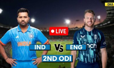 India Vs England Cricket Odi Match