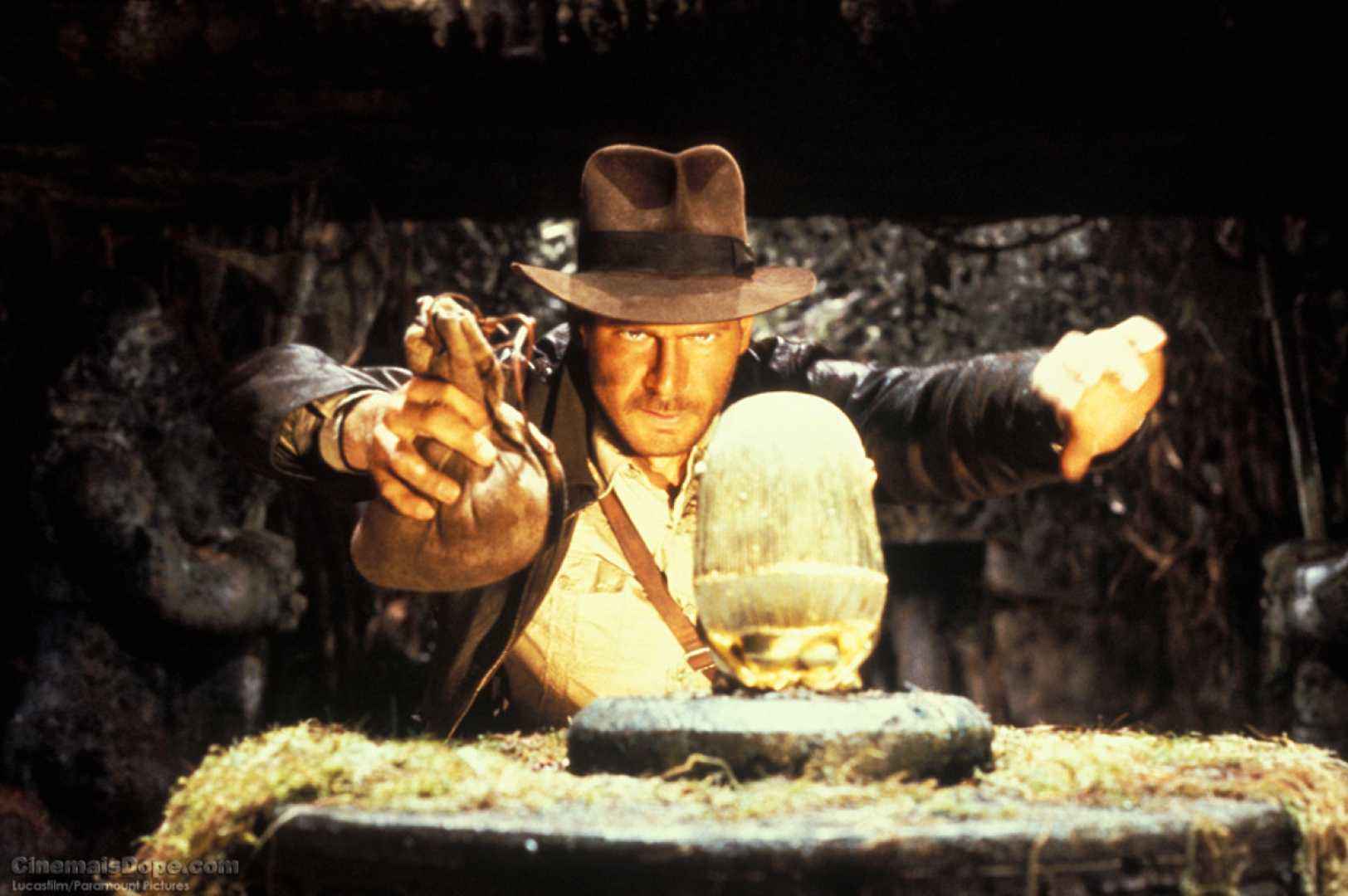 Indiana Jones With Bullwhip And Fedora In Desert