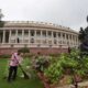 Indrajit Gupta Statue In Parliament