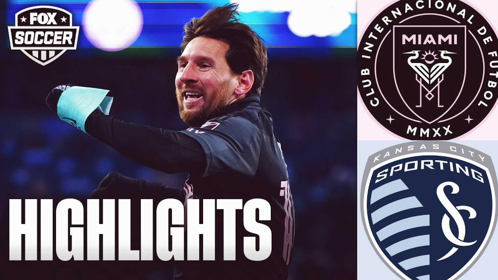 Inter Miami Cf Vs Sporting Kansas City Match Highlights