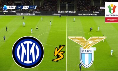 Inter Milan Lazio Coppa Italia Match February 2025