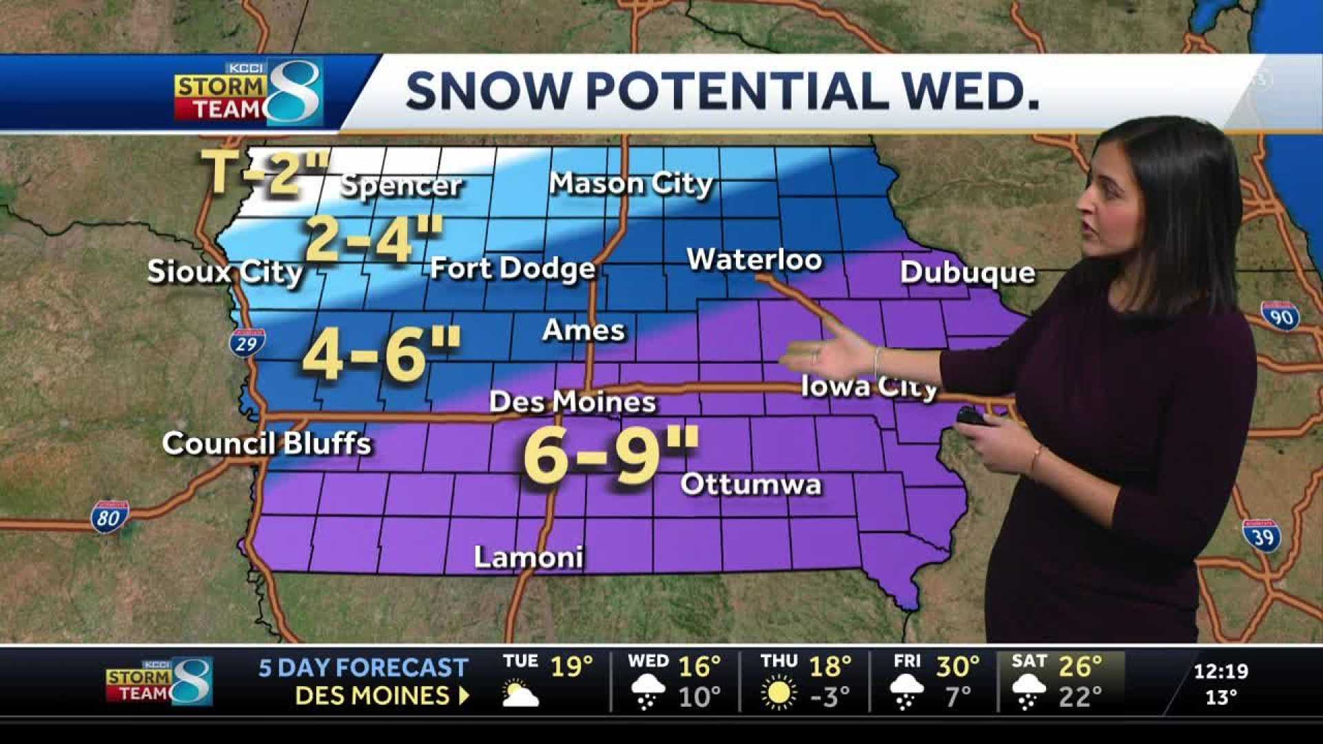 Iowa Snowstorm School Closings February 2025