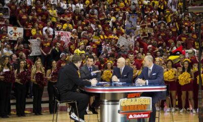 Iowa State Basketball Hilton Coliseum Espn College Gameday