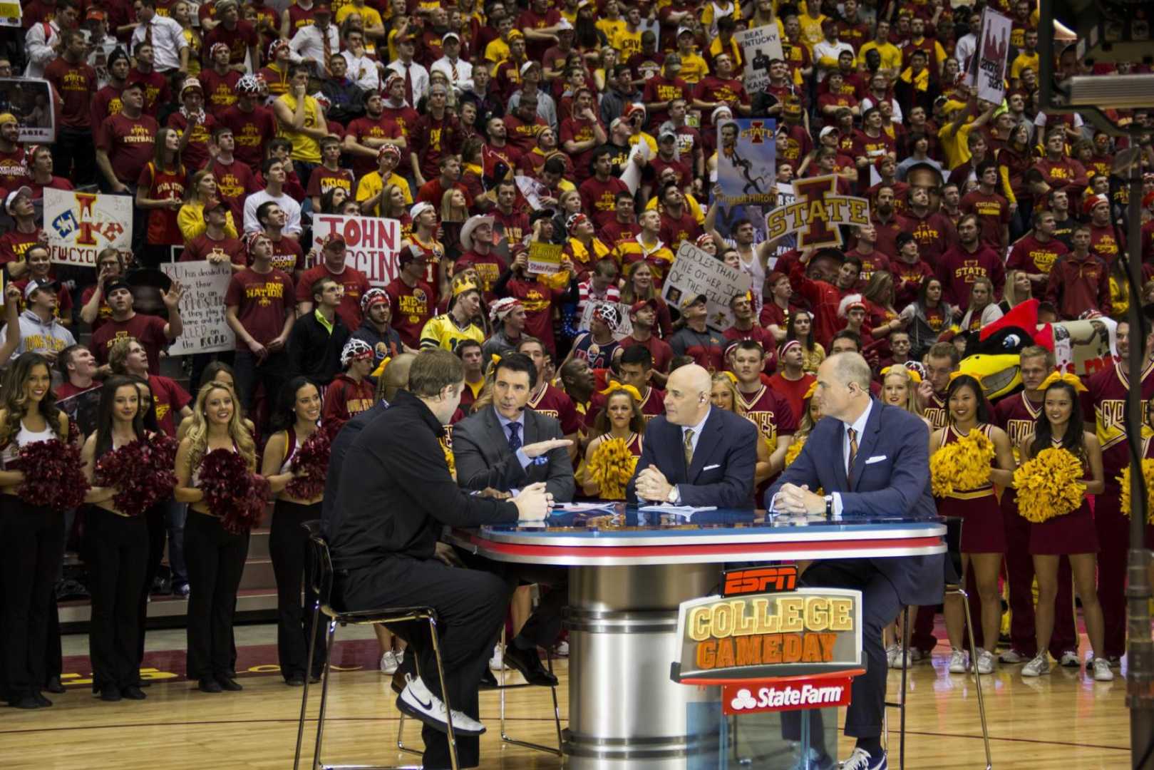 Iowa State Basketball Hilton Coliseum Espn College Gameday