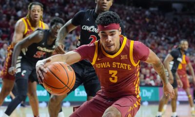 Iowa State Basketball Players In Action