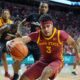 Iowa State Basketball Players In Action