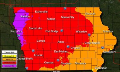 Iowa Wildfire Weather Conditions